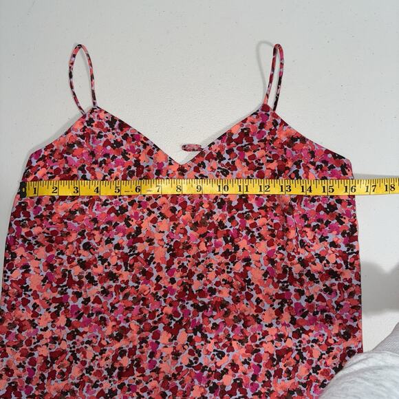 Nine West Women Extra Small Camisole Multicolor Dots Going Out Lightweight Boho - Picture 6 of 7